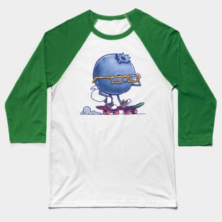 The Blueberry Skater Baseball T-Shirt